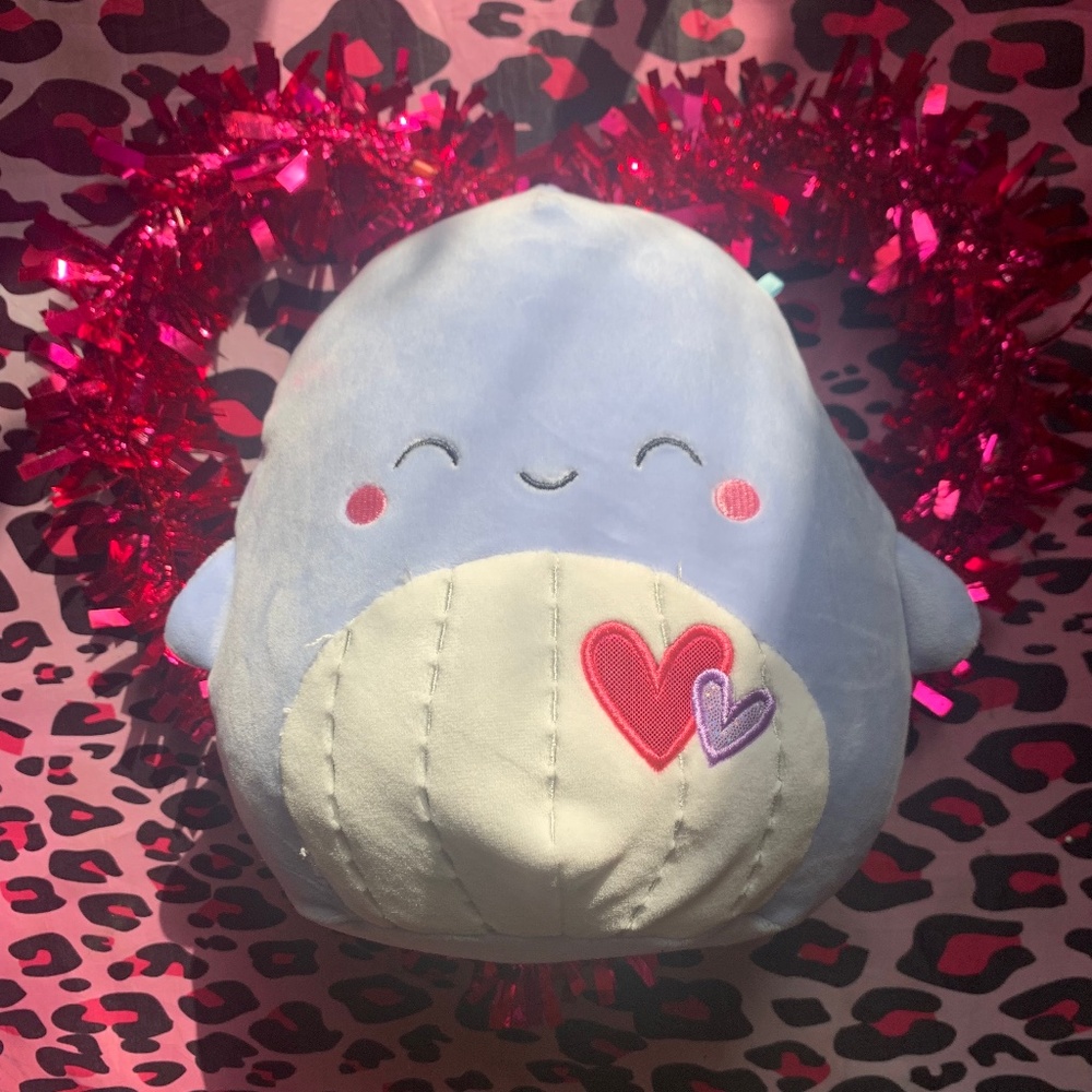 Samir the blue whale Squishmallow !!